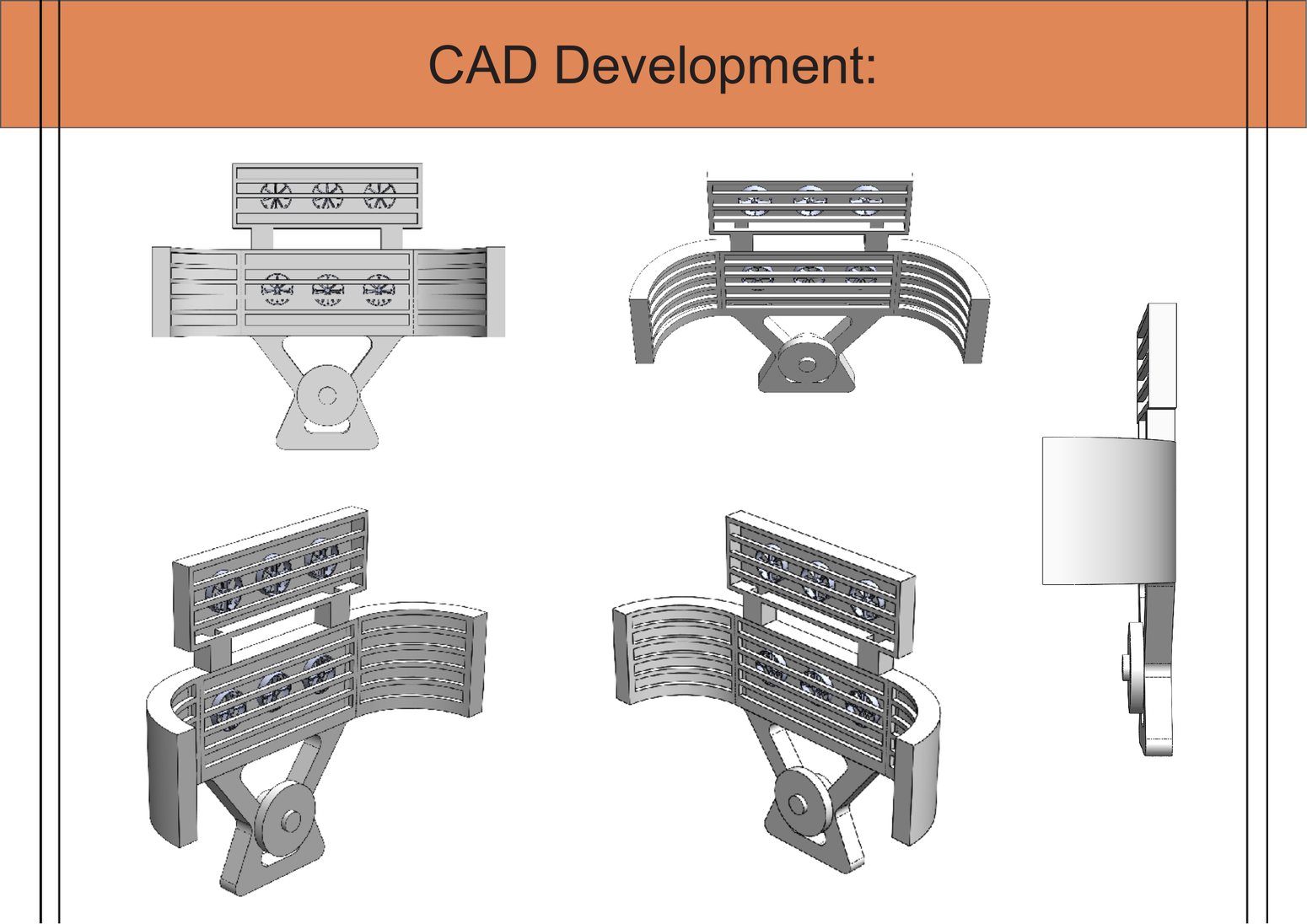 CAD development of the hair dryer