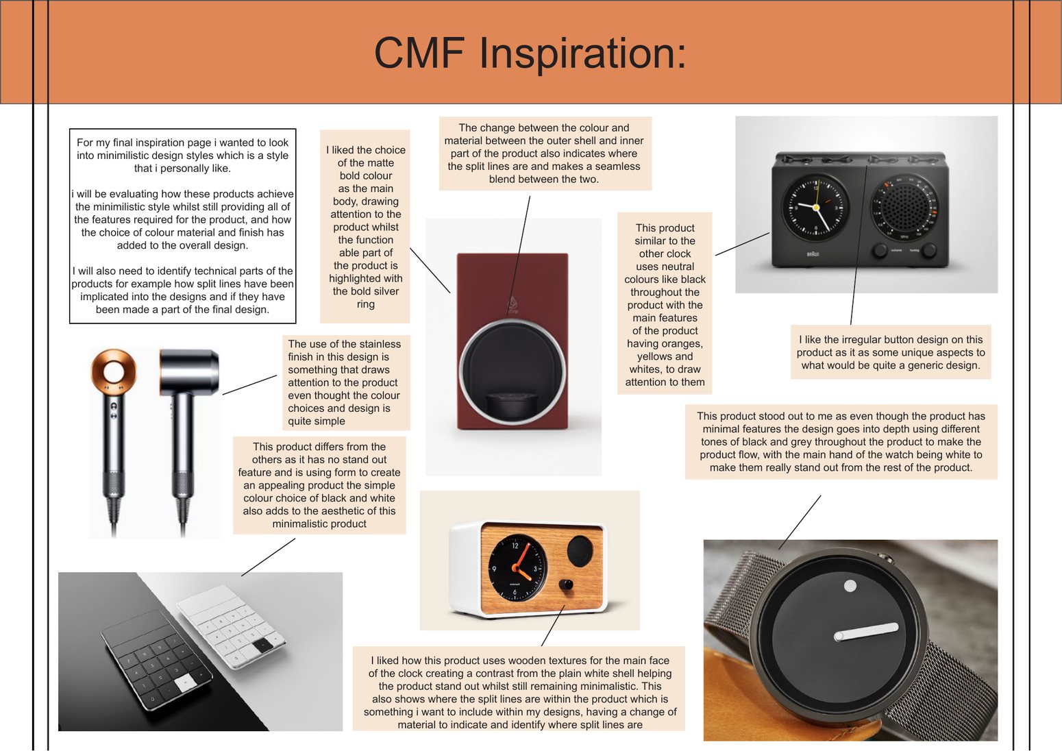 CMF inspiration board