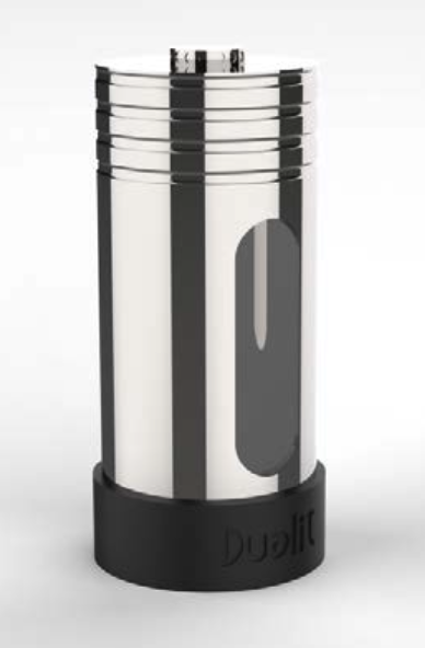 Studio render of the coffee station on a white background